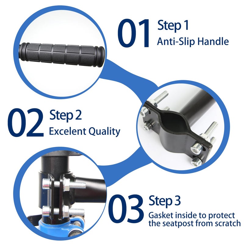 CHILDHOOD Bike Training Handle for Kids Trainer Balance Push Bar - Image 5
